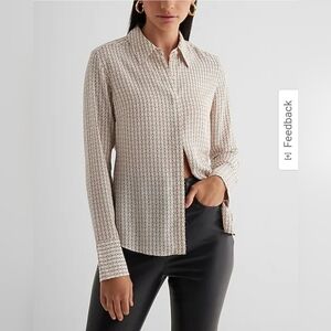 Express Slim Portifino Shirt, M